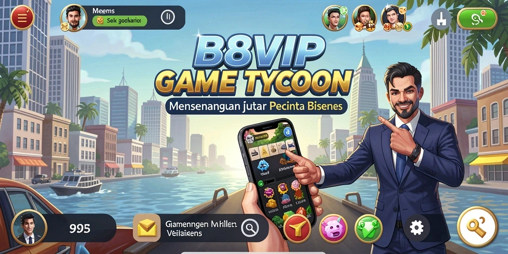 Tampilan gameplay Tycoon di B8VIP yang menarik dan interaktif.