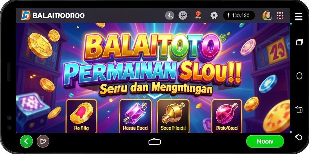 Tampilan gameplay menarik dari permainan Slot BALAITOTO.
