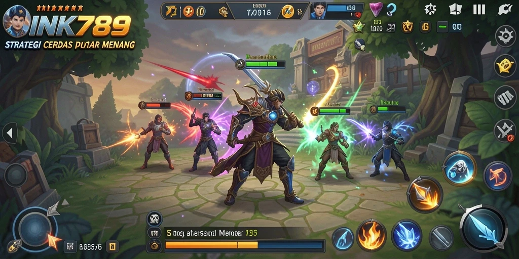 Tampilan gameplay menarik dari INK789 yang penuh strategi.