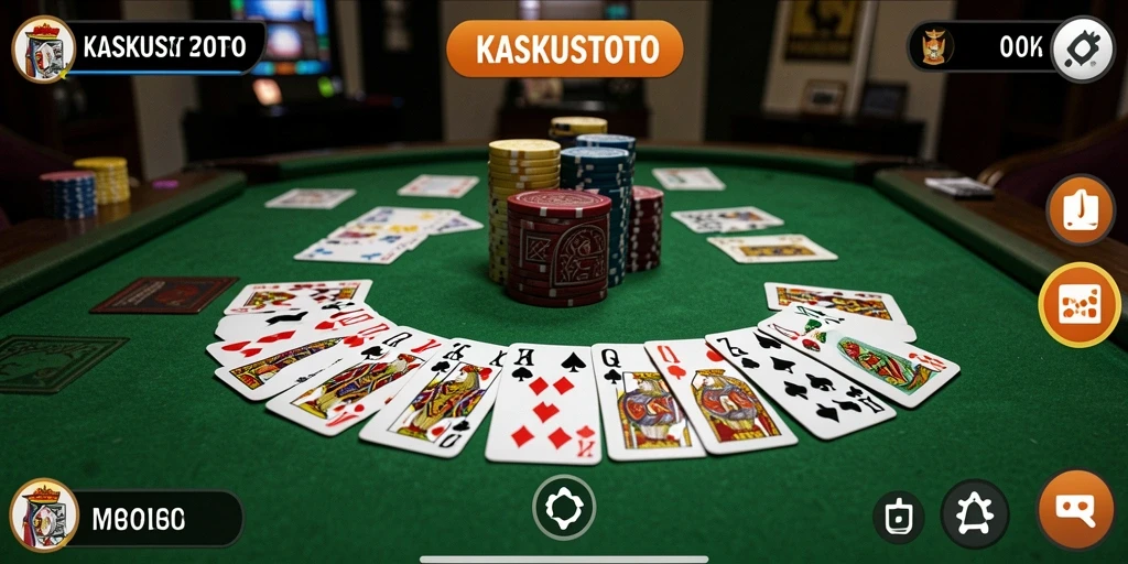 Tampilan gameplay KASKUSTOTO yang menarik dan interaktif.