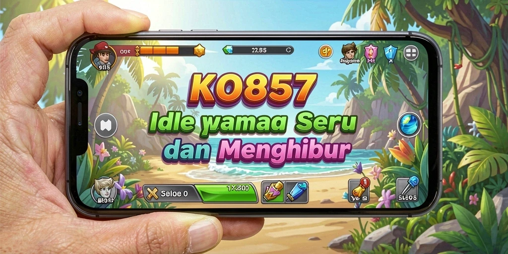 Screenshot gameplay KO857 yang menunjukkan aksi seru dan strategi Idle.