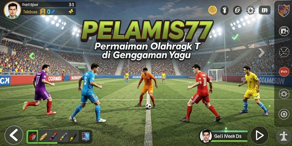 Tampilan gameplay seru dan menegangkan dari PELAMIS77.