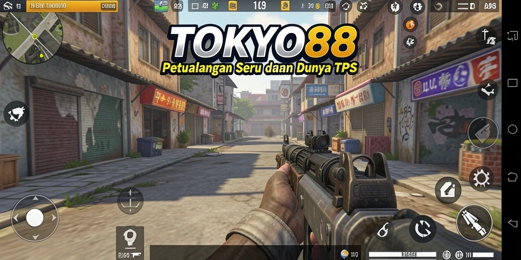 Tangkapan layar dari gameplay seru di TOKYO88.